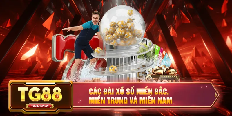 Các Đài Xổ Số Miền Bắc, Miền Trung Và Miền Nam